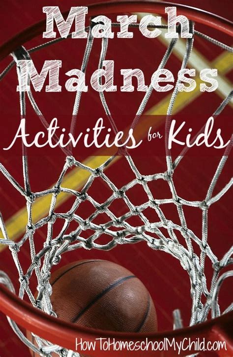 March Madness Activities for Kids