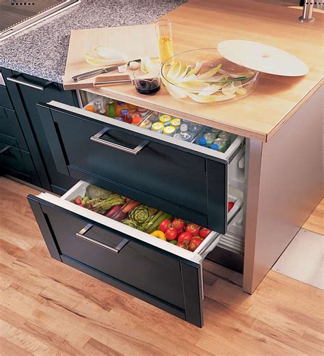 Kitchen Island Refrigerator Drawers – Things In The Kitchen