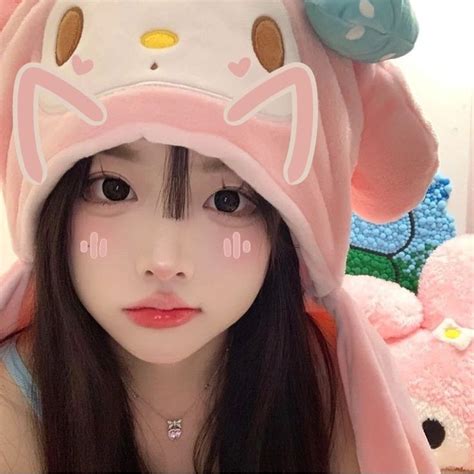 Korean girl pfp! 🎀 | Cute korean girl, Cute japanese girl, Cute korean