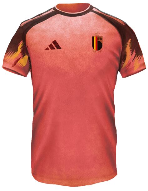 home jersey of team Belgium