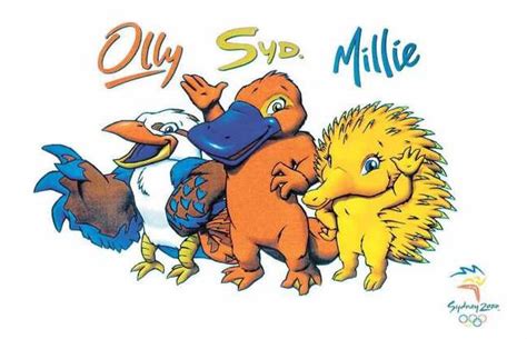 Olly, Syd and Millie – Sydney 2000 Olympic Logo, Olympic Mascots, 2000 Olympics, Summer Olympics ...