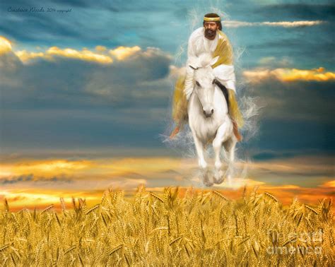 Jesus On A White Horse Painting at PaintingValley.com | Explore ...