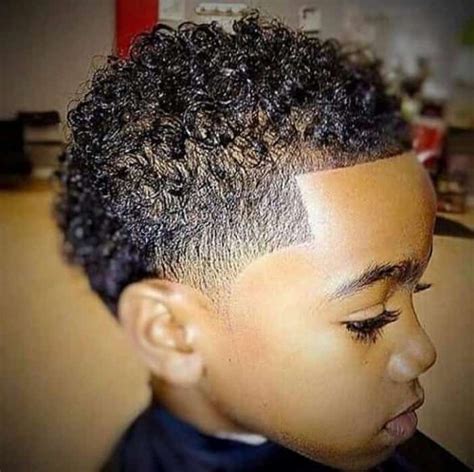 Little Black Boy Curly Haircuts / Haircuts for curly hair is pompous and engrossing for a boy to ...