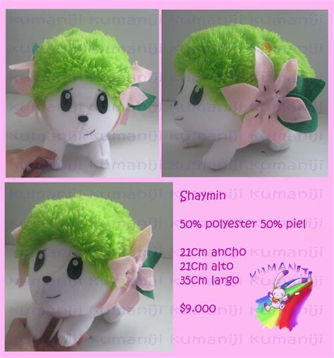 Shaymin plush pokemon handmade by chocoloverx3 on DeviantArt