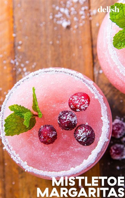 You'll Be Drinking Mistletoe Margaritas All December Long | Recipe | Christmas drinks, Frozen ...