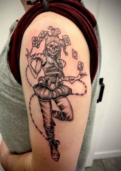 40 Bold and Dark Jester Tattoo Designs: Mysterious Allure - Psycho Tats