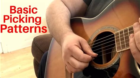 Guitar Lesson Basic Picking Patterns flatpicking - YouTube