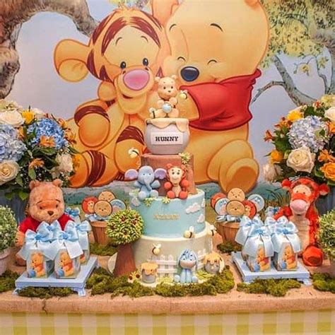 Baby Shower Winnie the Pooh | Temas de cumpleaños de niños, Temas de ...