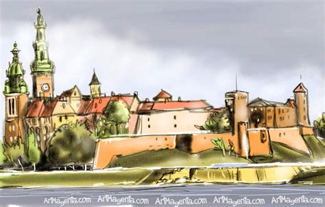 Sketchbook: Krakow, old capital of Poland [usk]