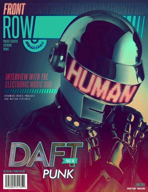 Daft Punk - Human After All | Magazine design cover, Daft punk, Punk