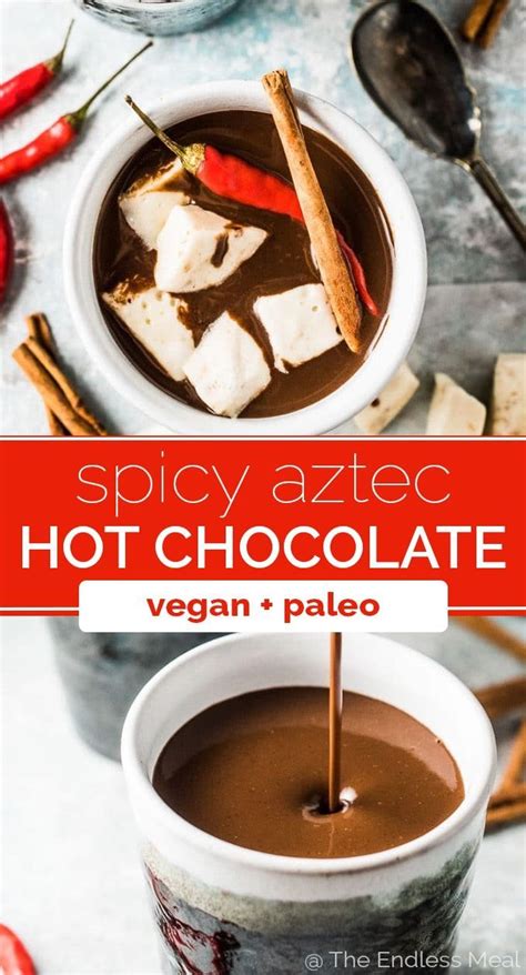 Spicy Aztec Hot Chocolate | Recipe | Spicy hot chocolate, Cocoa recipes ...