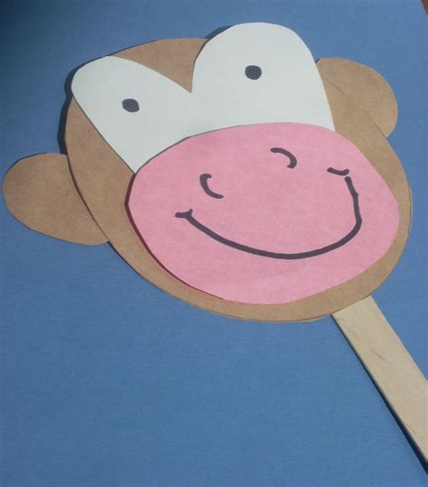 Preschool Monkey Craft - bego10sport