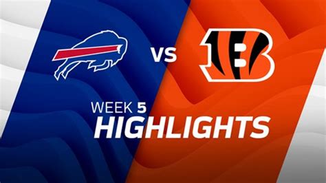 Buffalo Bills vs. Cincinnati Bengals highlights | Week 5