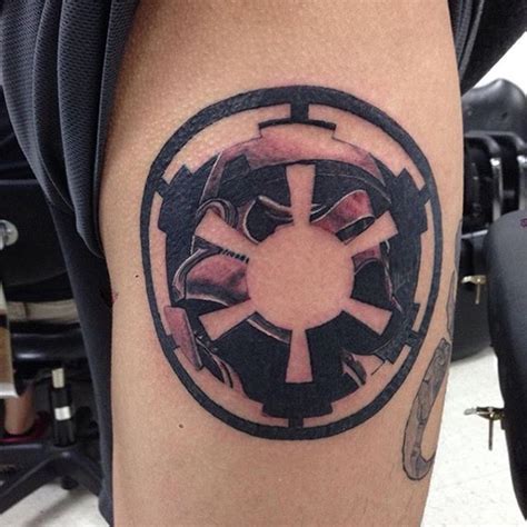 @mauricio.anthony's imperial cog tattoo by @brianvufanclub! | Star wars tattoo, Ink instagram ...