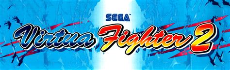 Virtua Fighter 2 Arcade Marquee – 26″ x 8″ – Arcade Marquee Dot Com