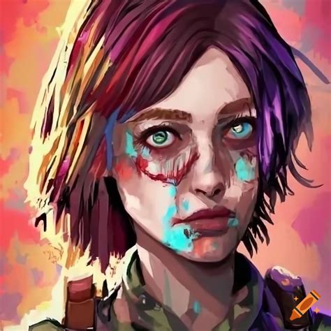 Samantha maxis from call of duty zombies as a anime character