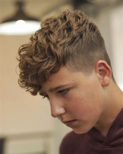 18+ Unbelievable Teenage Hairstyles For Guys Curly Thick Hair