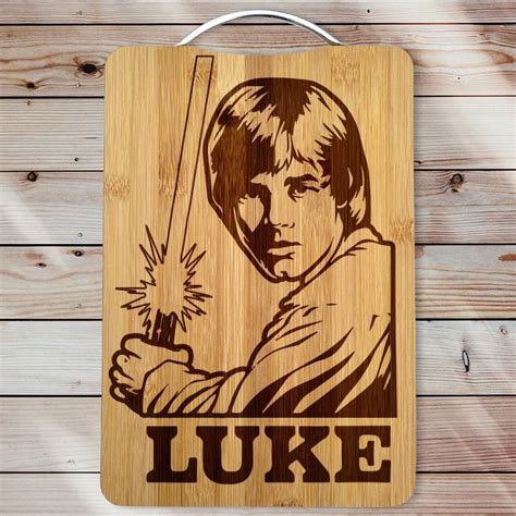 Young Luke Skywalker Personalized Engraved Cutting Board for Sale in ...