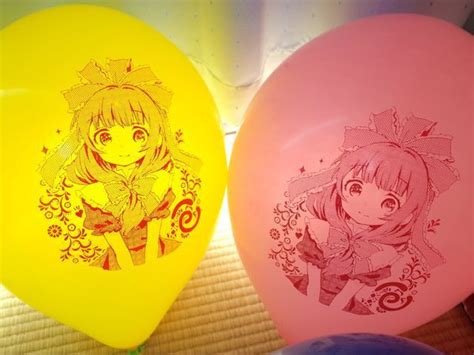 balloons with Manga prints!!! - Inflatable Anime Alpha