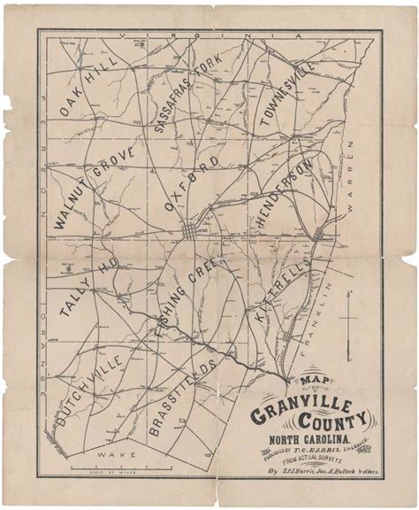 Geography of Granville County and Regional Native American Sites | Granville, Black history ...