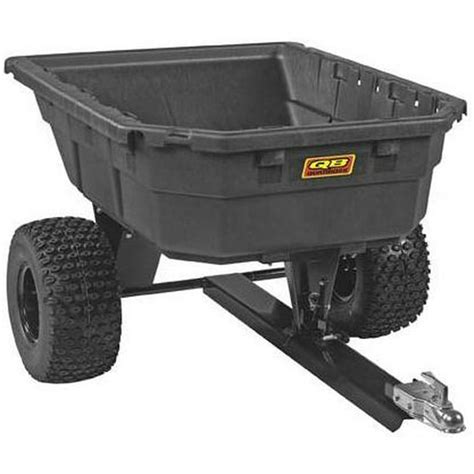 QuadBoss Ultimate Poly Dump Cart Single Trailer 4048P-ATV - Walmart.com - Walmart.com