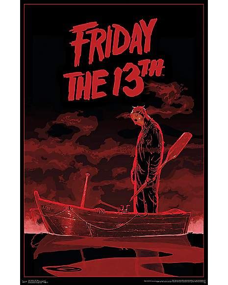 Friday The 13th Poster - Spencer's