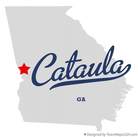 Map of Cataula, GA, Georgia