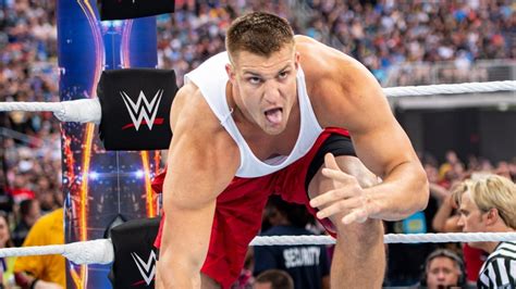 Rob Gronkowski Was “Kind Of Panicking” About WWE WrestleMania Spot