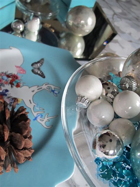 tiffany blue christmas +mini balls and vintage ornaments a… | Flickr