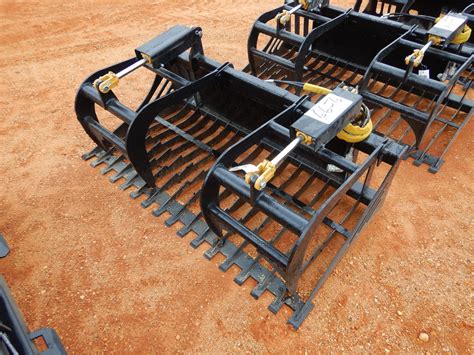 72" GRAPPLE RAKE Skid Steer Attachment - J.M. Wood Auction Company, Inc.