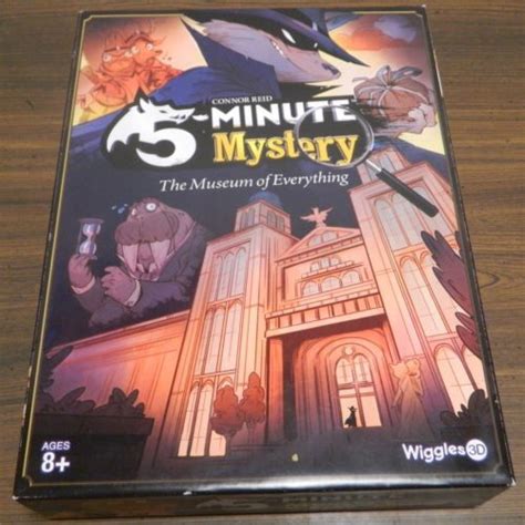 5-Minute Mystery Board Game Review and Rules - Geeky Hobbies