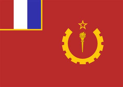 A flag I made for Kaiserreich France : leftistvexillology