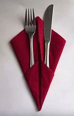 Diy Napkins, Cloth Napkins, Paper Napkins, Paper Napkin Folding, Deco Table Noel, Table Manners ...