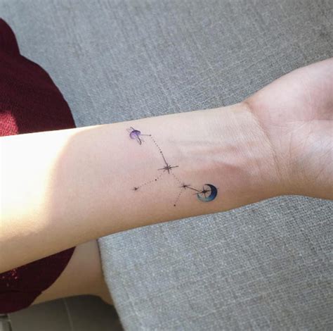 30 Cosmic Constellation Tattoos Straight From The Sky - TattooBlend