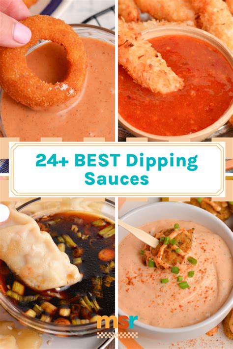 24+ BEST Dipping Sauces (Easy Dipping Sauce Recipes!)