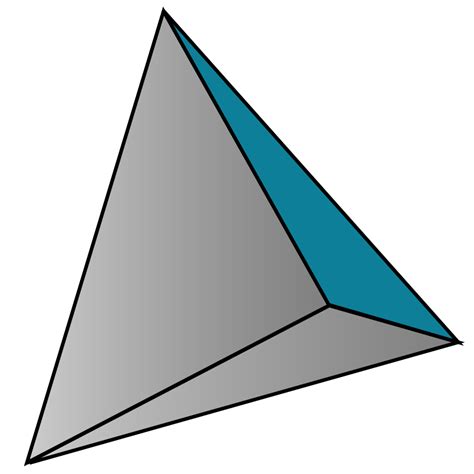 Tetrahedron Template