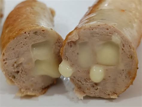 Mozzarella Brats - German Pork & Cheese Sausage 500gr - XucxichAndi