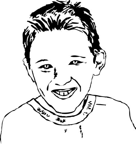 Portrait Of A Boy Free Stock Photo - Public Domain Pictures