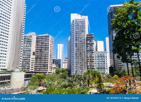 Skyscrapers in the Center of Rio De Janeiro Stock Image - Image of ...