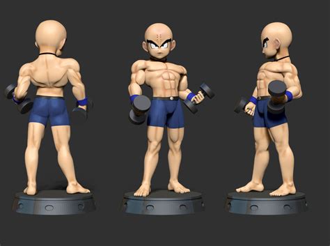 ArtStation - Krillin - Dragon Ball Fanart | Resources