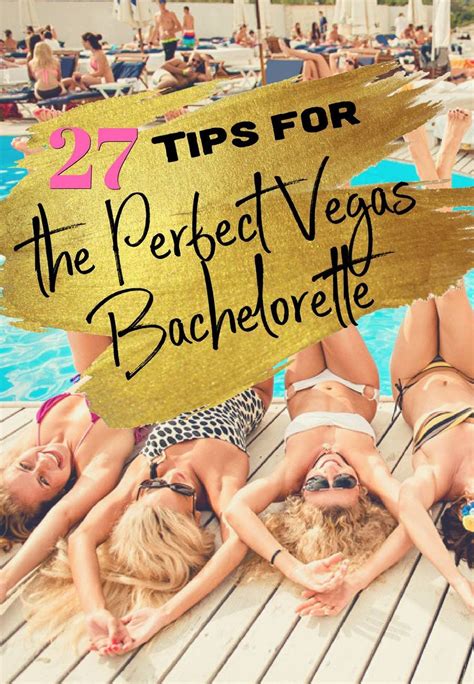 27 Tips for the Perfect Las Vegas Bachelorette Party in 2019 - The Swag Elephant | Las vegas ...