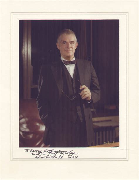 Archibald Cox - Photograph Mount Signed | HistoryForSale Item 285246