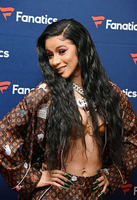 Cardi B Attends Fanatics Super Bowl Party in Atlanta – Celeb Donut