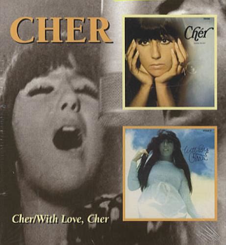 Cher Cher / With Love, Cher UK CD album (CDLP) (343732)