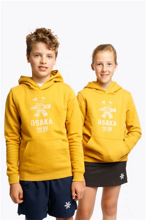 Osaka Kids Hoodie - Marker Logo | Ochre | Osaka World