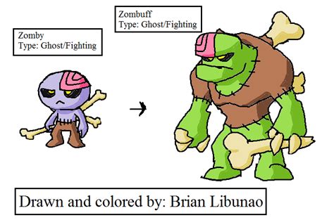 Fakemon: ZOMBIES remake by Brian12 on DeviantArt