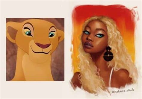 Artist Turns Disney Animals Into Humans in Stunning Art - Inside the Magic