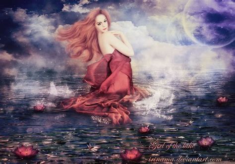 Girl of the lake by irinama on deviantART | Girl, Lake, Art