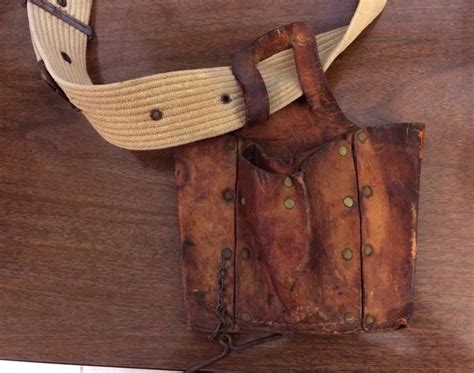 Vintage Antique Leather Tool Bag Belt Pouch Handyman Tool Belt Old Aged | Tooled leather bag ...
