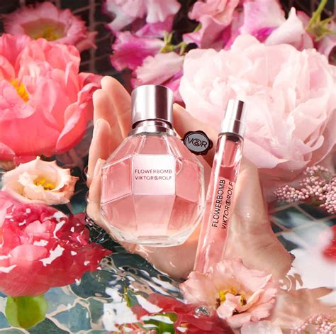 Download Elegant Spring Perfume Bottle Wallpaper | Wallpapers.com